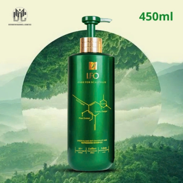 Dầu Gội Leo Xanh 450ml – Đặc Trị Gàu & Nhờn, Làm Sạch Da Đầu Hiệu Quả
